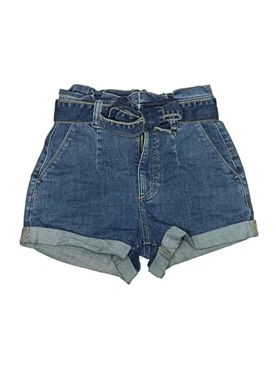 Pre-owned Express Denim Shorts In Blue
