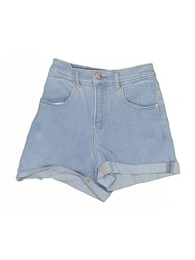 Pre-owned Express Denim Shorts In Blue