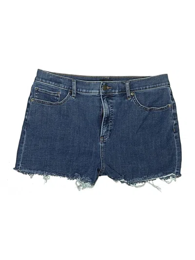 Pre-owned Express Denim Shorts In Blue