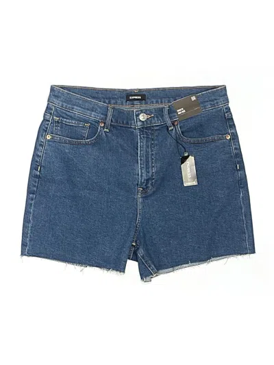 Express Denim Shorts In Multi