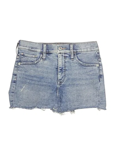 Pre-owned Express Denim Shorts In Blue
