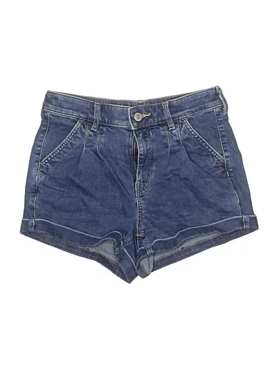 Pre-owned Express Denim Shorts In Blue