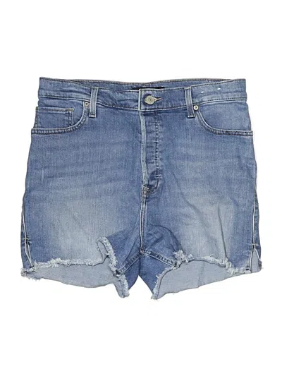 Pre-owned Express Denim Shorts In Blue