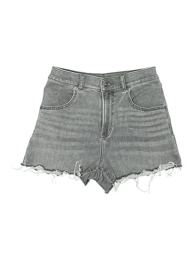 Pre-owned Express Denim Shorts In Gray