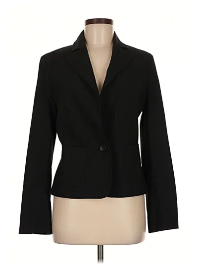Pre-owned Express Design Studio Blazer Jacket In Black