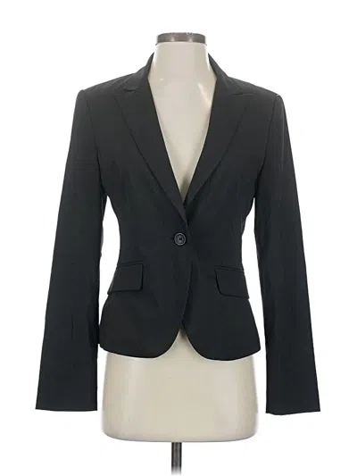 Pre-owned Express Design Studio Blazer Jacket In Black