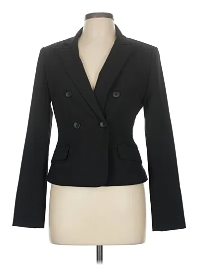 Pre-owned Express Design Studio Blazer Jacket In Black