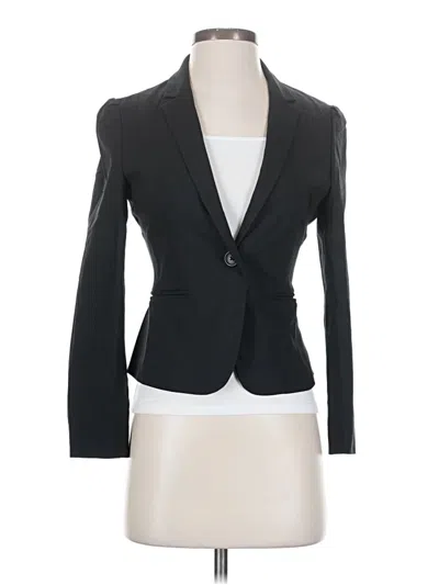 Pre-owned Express Design Studio Blazer Jacket In Black