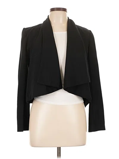 Pre-owned Express Design Studio Blazer Jacket In Black
