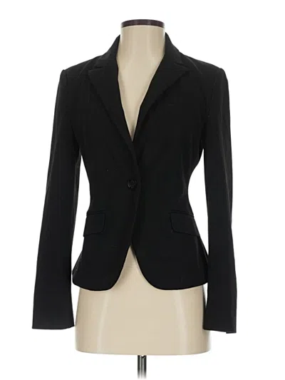 Pre-owned Express Design Studio Blazer Jacket In Black