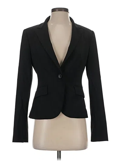 Pre-owned Express Design Studio Blazer Jacket In Black