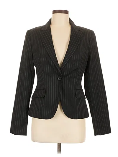 Pre-owned Express Design Studio Blazer Jacket In Black