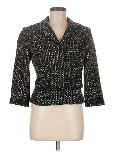 Pre-owned Express Design Studio Blazer Jacket In Black