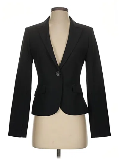 Pre-owned Express Design Studio Blazer Jacket In Black