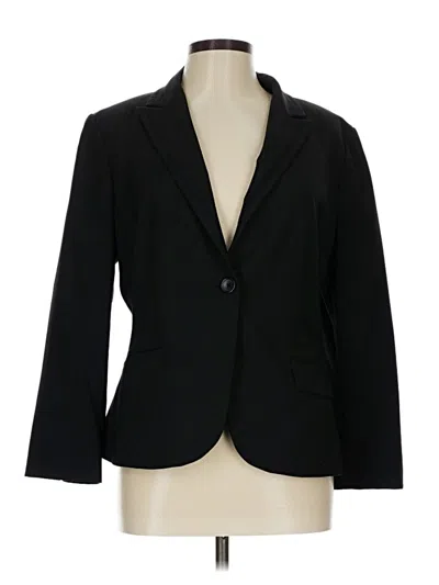 Pre-owned Express Design Studio Blazer Jacket In Black