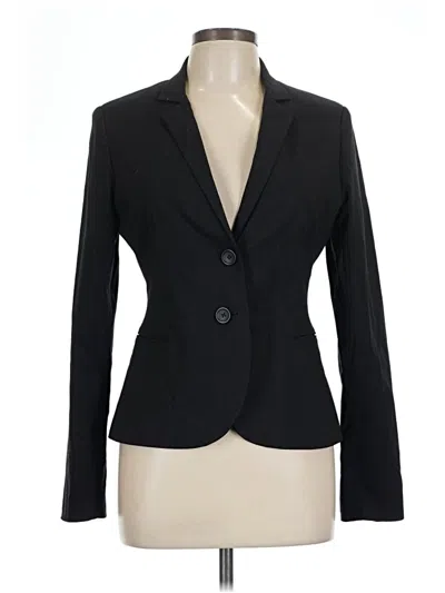 Pre-owned Express Design Studio Blazer Jacket In Black