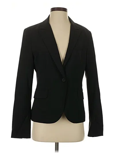 Pre-owned Express Design Studio Blazer Jacket In Black