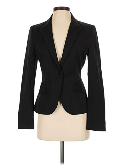 Pre-owned Express Design Studio Blazer Jacket In Black