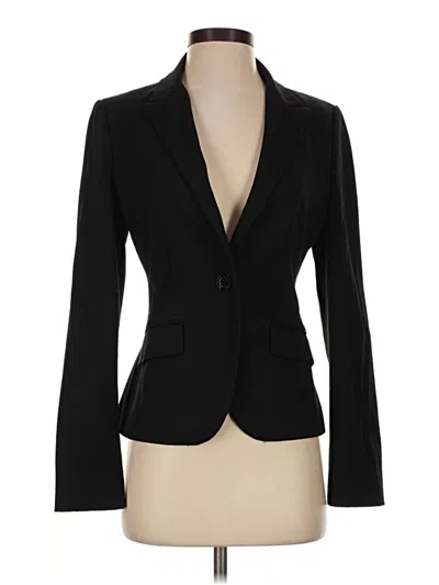Pre-owned Express Design Studio Blazer Jacket In Black