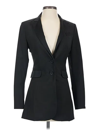 Pre-owned Express Design Studio Blazer Jacket In Black