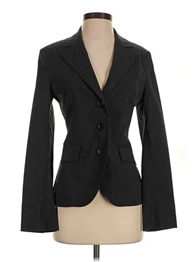 Pre-owned Express Design Studio Blazer Jacket In Black