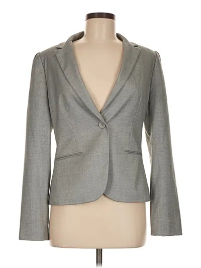 Pre-owned Express Design Studio Blazer Jacket In Gray