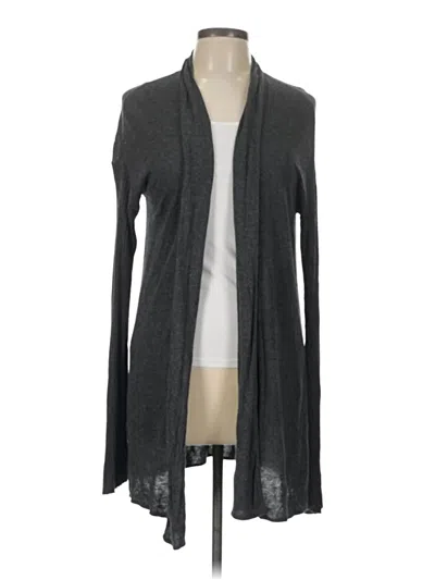 Pre-owned Express Design Studio Cardigan Sweater In Gray