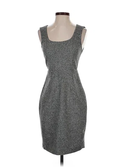 Pre-owned Express Design Studio Casual Dress In Gray