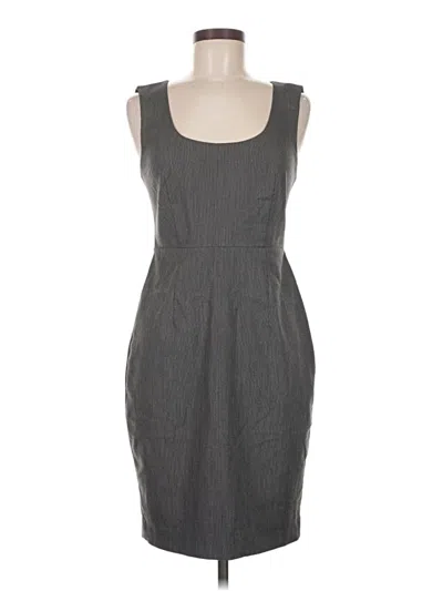 Pre-owned Express Design Studio Casual Dress In Gray