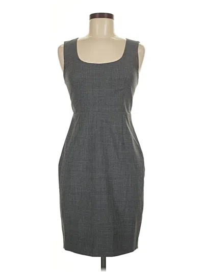 Pre-owned Express Design Studio Casual Dress In Gray