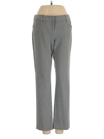 Pre-owned Express Design Studio Casual Pants In Gray