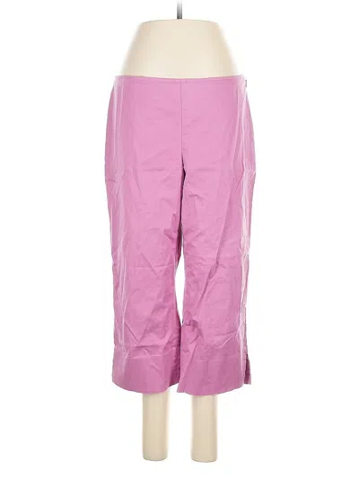 Pre-owned Express Design Studio Casual Pants In Pink