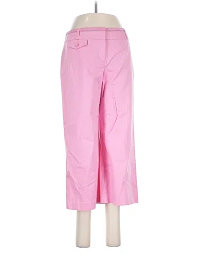 Pre-owned Express Design Studio Casual Pants In Pink