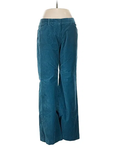 Pre-owned Express Design Studio Casual Pants In Teal
