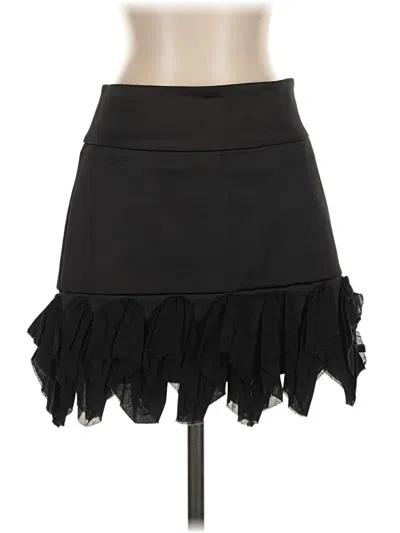Pre-owned Express Design Studio Casual Skirt In Black