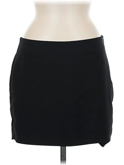 Pre-owned Express Design Studio Casual Skirt In Black