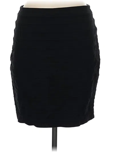 Pre-owned Express Design Studio Casual Skirt In Black