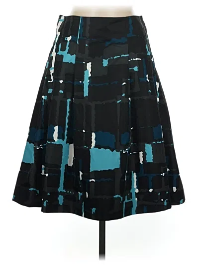 Pre-owned Express Design Studio Casual Skirt In Blue