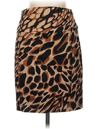 Pre-owned Express Design Studio Casual Skirt In Brown