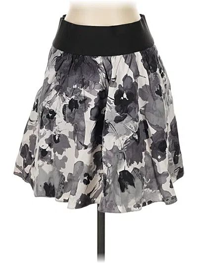 Pre-owned Express Design Studio Casual Skirt In Gray