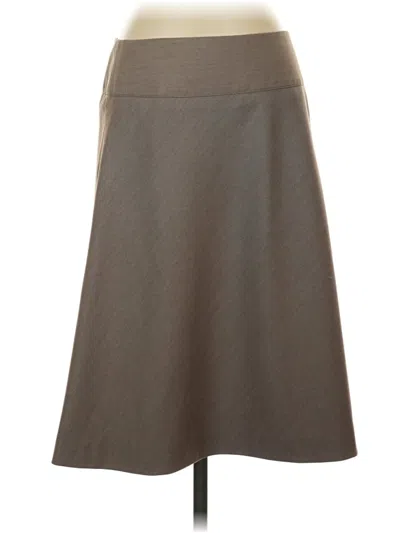 Pre-owned Express Design Studio Casual Skirt In Gray