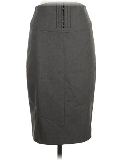 Pre-owned Express Design Studio Casual Skirt In Gray