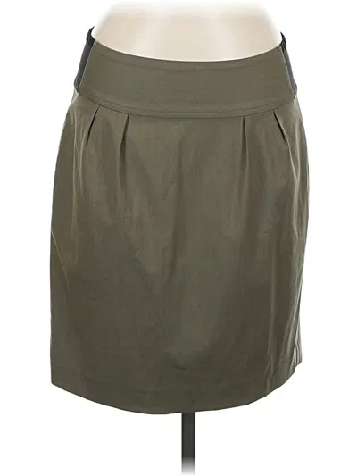 Pre-owned Express Design Studio Casual Skirt In Green