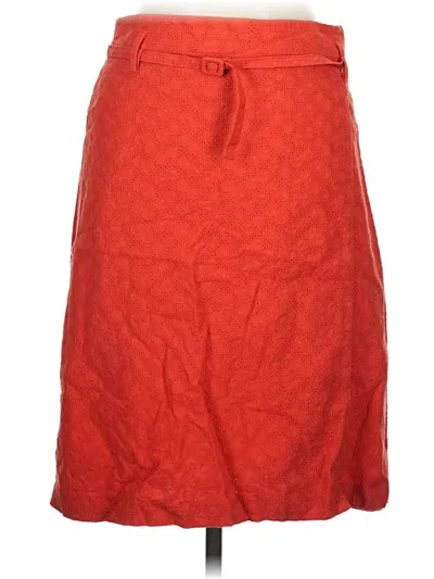 Pre-owned Express Design Studio Casual Skirt In Red