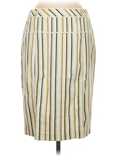 Pre-owned Express Design Studio Casual Skirt In White