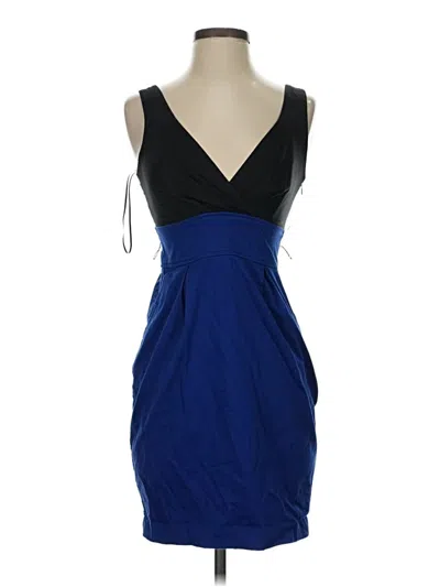 Pre-owned Express Design Studio Cocktail Dress In Blue