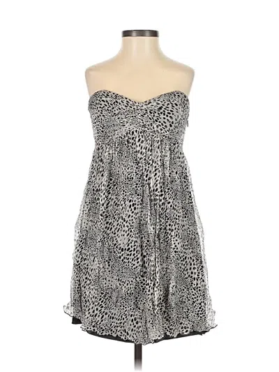 Pre-owned Express Design Studio Cocktail Dress In White