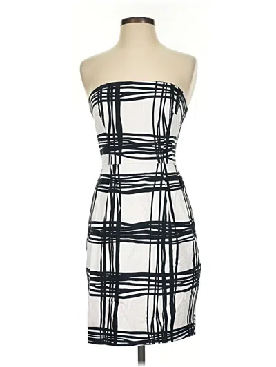 Pre-owned Express Design Studio Cocktail Dress In White