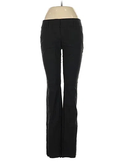 Pre-owned Express Design Studio Dress Pants In Black