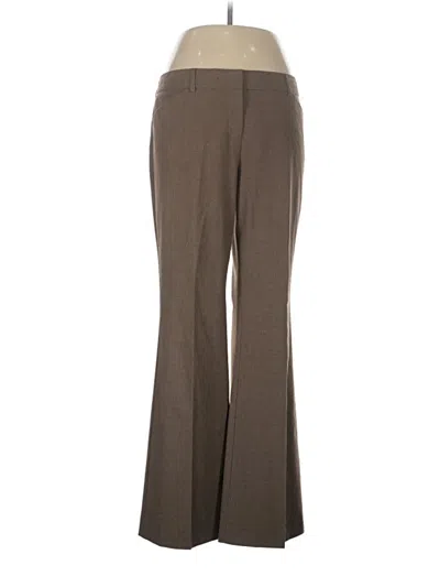 Pre-owned Express Design Studio Dress Pants In Brown